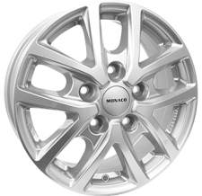 Monaco wheels Cl2t Silver(ITV16655160E60SI65CL2T)