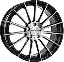Monaco wheels Mnc wheels formula Gloss Black / Polished(ITV17755100E37ZP57FORM)