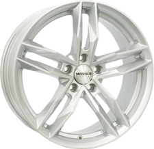 Monaco wheels Rr8m Silver(ITV17755100E35SI57RR8M)